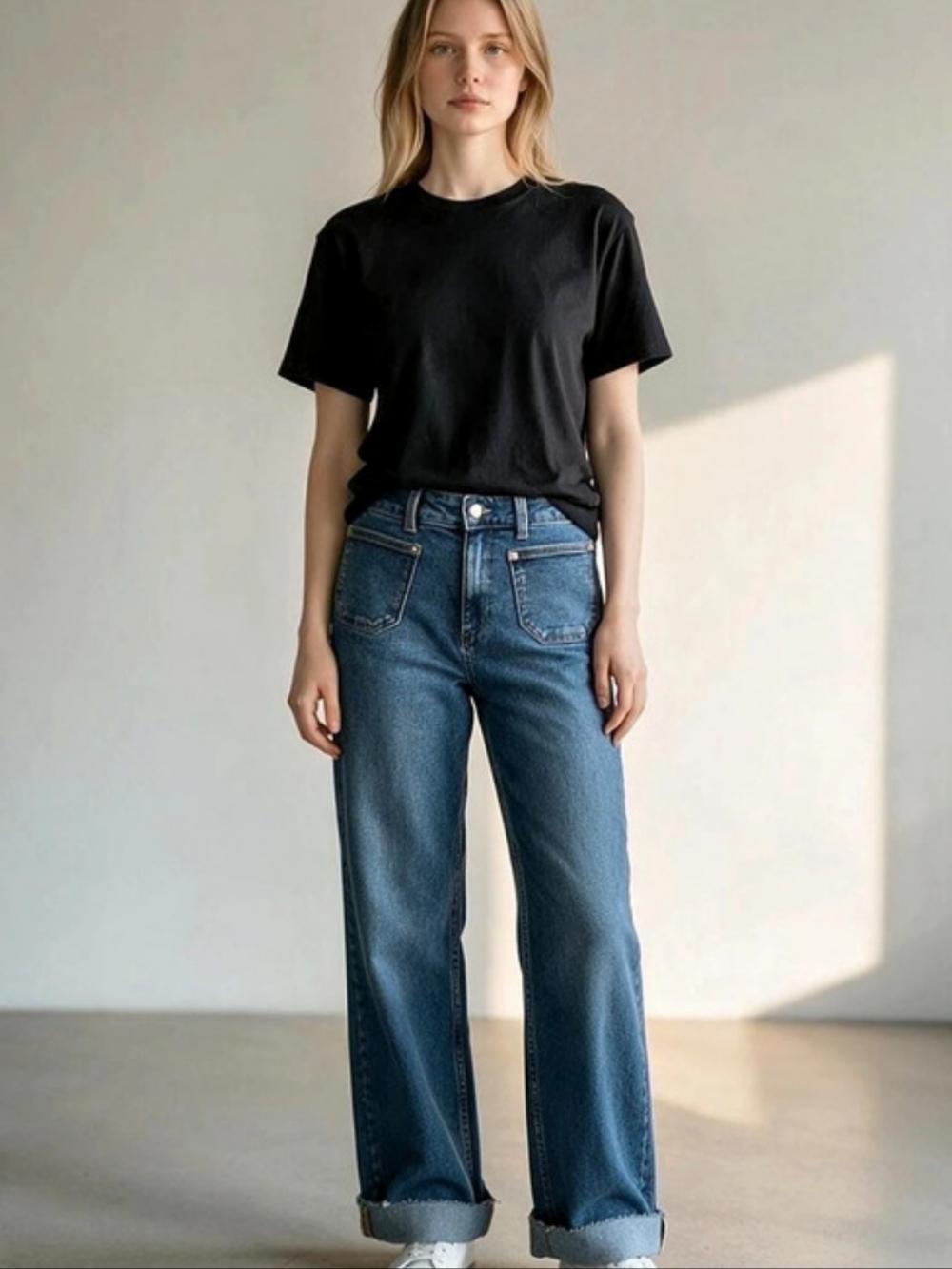 NWT Zara High-Rise Mini Flare Jeans -Size 4